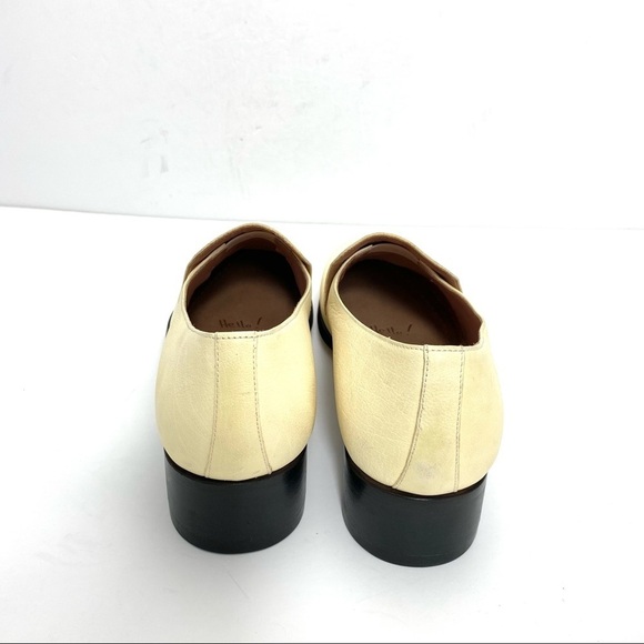 Paul Smith Slip on Leather Classic Loafer in Cream - Picture 10 of 11